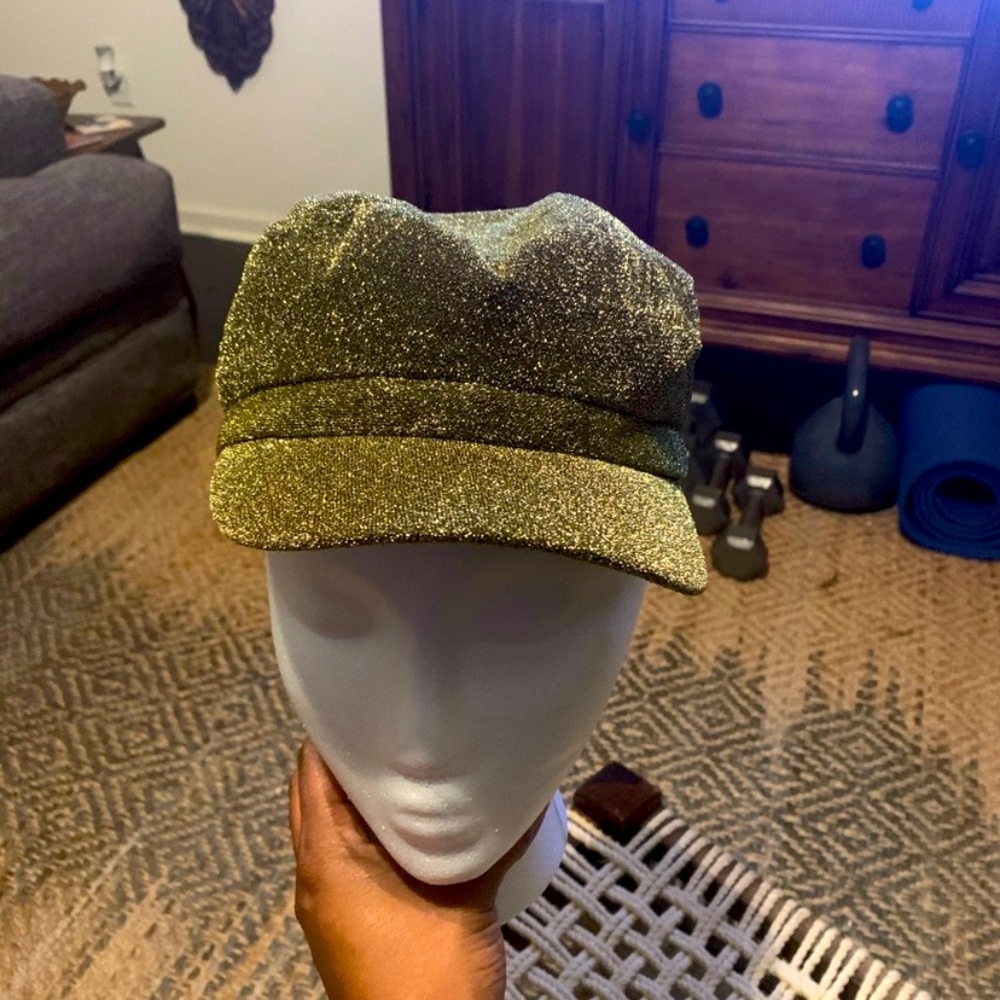 Gold Shimmer Cap